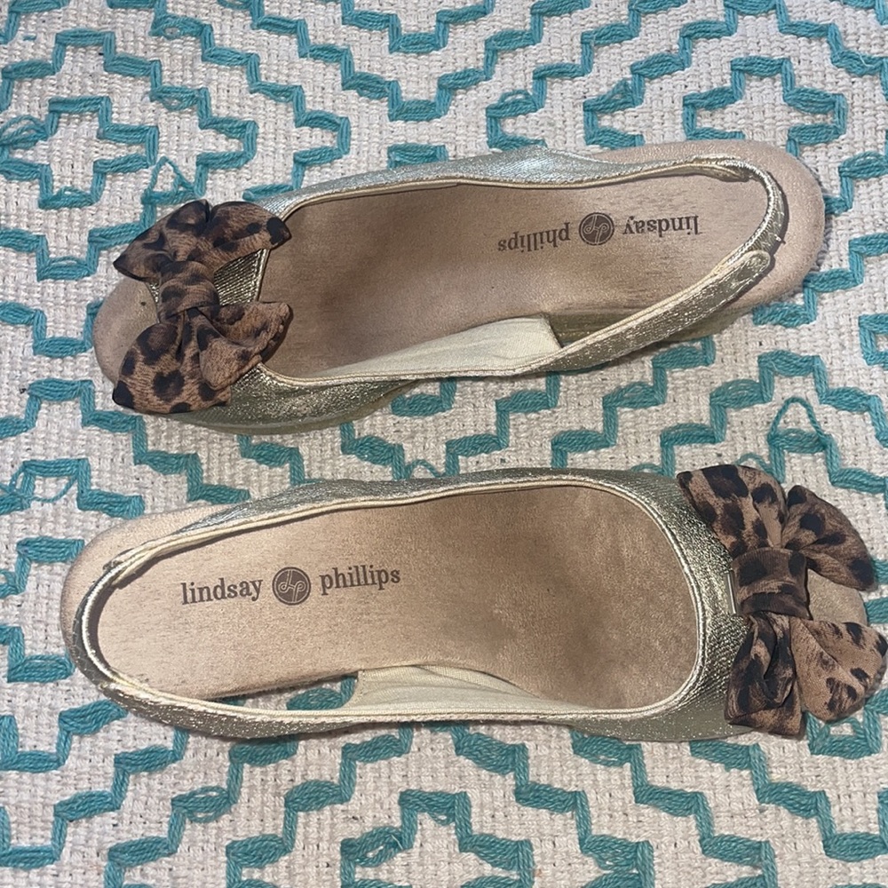 EUC Lindsay Phillips Wedge Sandal - Picture 3 of 5